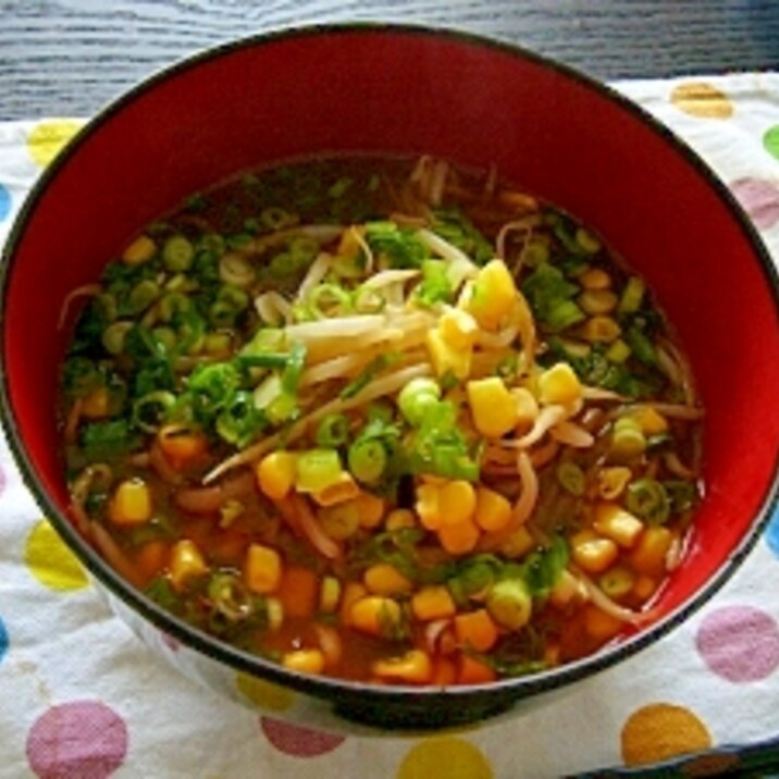 味噌ラーメン☆普通の味噌ラーメンに+αで大正解♪